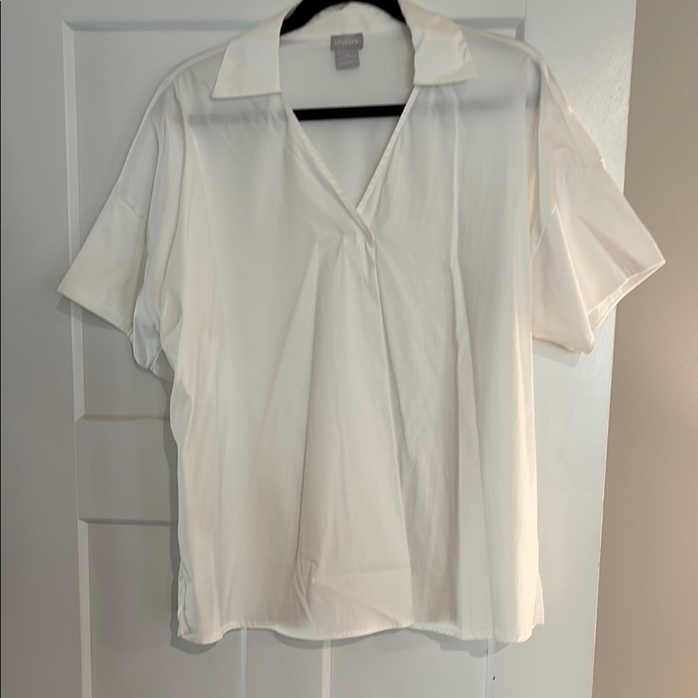 Chico's Classic White Blouse